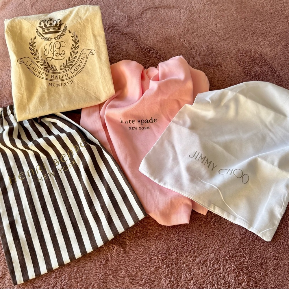 Various Designer Dust Bags (Not Necessarily Items Shown in Pic) See Live Listing